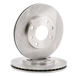 Jeu de disques de frein avant pour CITROEN AX, Saxo, Xsara, ZX / MEGA Club break / PEUGEOT 106, 205,206, 306, 309, 407 B130206