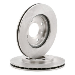Jeu de disques de frein avant pour CITROEN AX, Saxo, Xsara, ZX / MEGA Club break / PEUGEOT 106, 205,206, 306, 309, 407 B130206