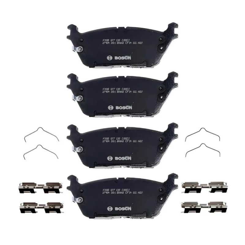 Plaquettes de frein arrière BOSCH pour DODGE RAM 1500 de 2019 à 2024 BE2169H