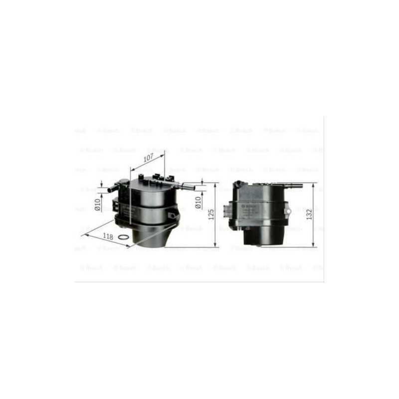 copy of Filtre à carburant BOSCH pour Citroen C2 C3 Nemo Ford Fiesta 5 6 Fusion Mazda 2 Peugeot 107 206 207 1007 Bipper Toyota