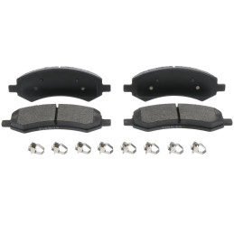 Jeu de plaquettes de frein avant BOSCH pour CHRYSLER/ DODGE/ MITSUBISHI/ RAM BE1084H