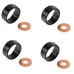 Kit joint injecteur CITROEN/FORD/MAZDA/PEUGEOT 1.4-1.6-2.0-2.2 Montage Siemens DPND-5113*4