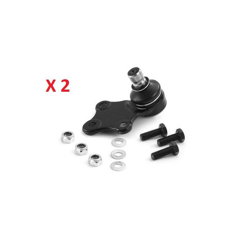2 Rotules de suspension Peugeot 306 ph 2 diametre 18mm
