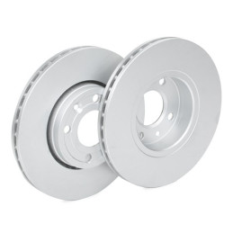 Jeu 2 disques de frein avant EICHER pour Dacia Logan 2 Sandero 2 Renault Clio 4 Twingo 3 Smart Fortwo 3 Forfour 2 B130780