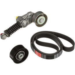 Kit de courroie d'accessoire GATES pour Citroen Xsara Peugeot 206 et 206 CC 1.1 1.4 1.6 K016PK1565