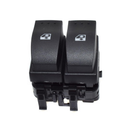 Bouton lève vitre avant gauche, conducteur pour RENAULT Clio 2, Laguna 2, Megane 2, Scenic et Grand Scenic 2 EWS-RE-001