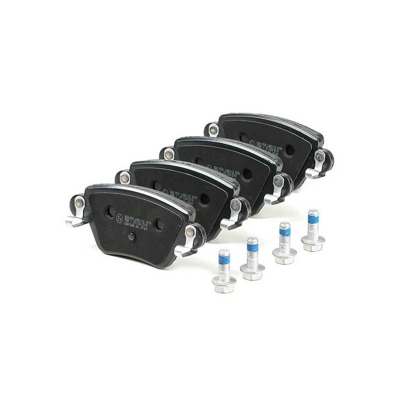Jeu de 4 plaquettes de frein arrière pour FORD Mondeo / JAGUAR X / RENAULT Kangoo I B110228