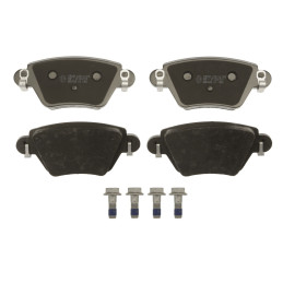 Jeu de 4 plaquettes de frein arriere EICHER pour Ford Mondeo 3 Jaguar X-Type Renault Kangoo