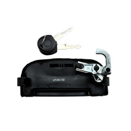 Poignee porte avant droite barillet Transporter T4 EZC-VW-133