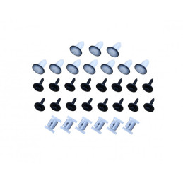 Kit fixation cache sous moteur pour Citroen Jumper 3 Fiat Ducato 3 Peugeot Boxer 3 de 2006 à 2014 RX90226