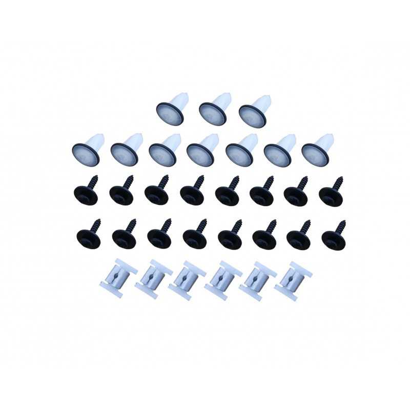 Kit fixation cache sous moteur pour Citroen Jumper 3 Fiat Ducato 3 Peugeot Boxer 3 de 2006 à 2014 RX90226 Kit fixation cache sous moteur pour Citroen Jumper 3 Fiat Ducato 3 Peugeot Boxer 3 de 2006 à 2014 RX90226