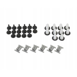 Kit fixation cache sous moteur pour Citroen Jumper 3 Fiat Ducato 3 Peugeot Boxer 3 de 2006 à 2014 RX90226