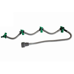 Tuyau/durite de retour d'injecteur pour FORD B-MAX, Ecosport, Fiesta, Mondeo Mk5, Transit Courier 1,4/1,5/1,6L 305 379