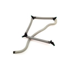 Tuyau/durite de retour d'injecteur pour CITROEN C4 1,C5 2 et 3,C8 2/FIAT/FORD/LANCIA/PEUGEOT 307,308,407,607,807,Expert 2.0L ...