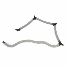Tuyau/durite de retour d'injecteur pour CITROEN C4 1,C5 2 et 3,C8 2/FIAT/FORD/LANCIA/PEUGEOT 307,308,407,607,807,Expert 2.0L ...