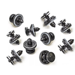 10 Clips panneau de porte VW Golf Touran Polo Passat Tiguan Touran 0317