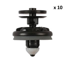 10 Clips panneau de porte VW Golf Touran Polo Passat Tiguan Touran 0317