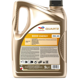 Huile moteur 0W40 QUARTZ 9000 Energy / TotalEnergies 5L 0W40TOTAL
