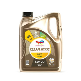 Huile moteur 5W20 Quartz INEO EcoB / TotalEnergies 5L 5W20TOTAL