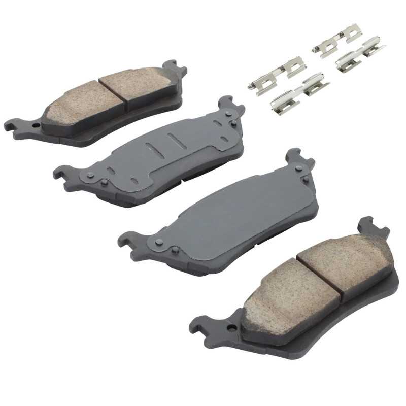 Jeu de plaquettes de frein arrière pour FORD F-150 de 2012 à 2020 avec frein a main au pied SBC1602