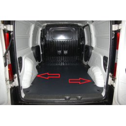 Protection plancher arrière utilitaire pour Citroen Berlingo Peugeot Partner après 2008 100128