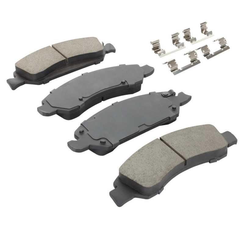 Jeu de plaquettes de frein avant pour CADILLAC Escalade,XTS/CHEVROLET Avalanche,Express,Silverado 1500,Surban,Tahoe/GMC Savan...