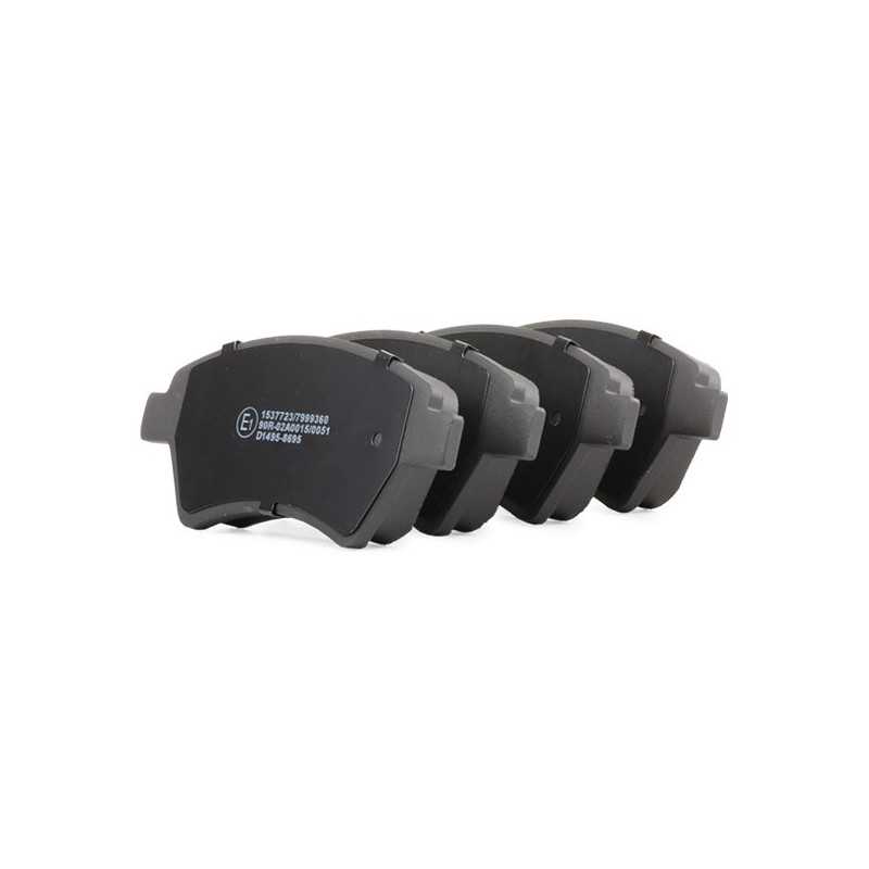 Jeu de plaquettes de frein avant pour RENAULT Kangoo I, Mégane II, Scénic et Grand Scénic II B110657