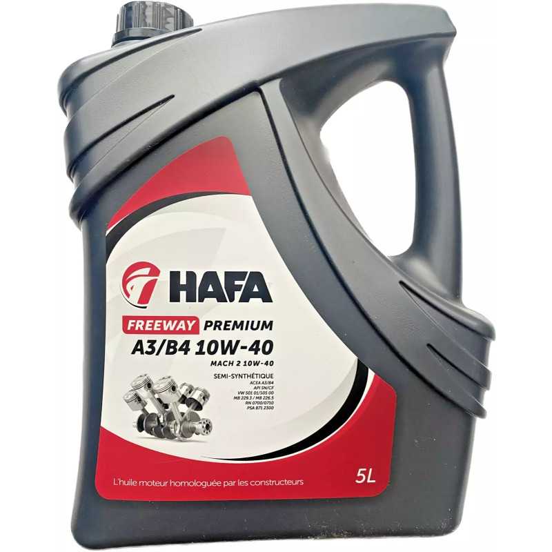 Bidon huile moteur 10W40 / HAFA 10W40