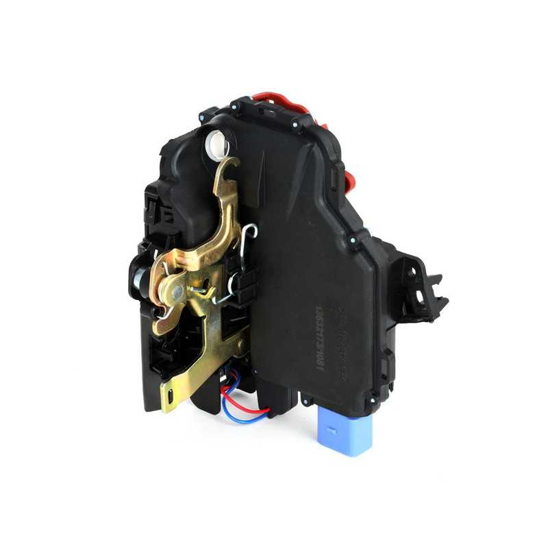 Gache avec moteur de centralisation de porte avant droite pour SKODA Fabia II, Roomster de 2006 à 2015 894.10.0053