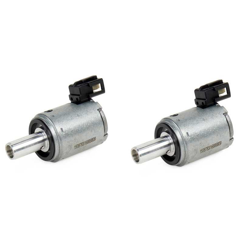 2 Electrovannes, electrovalves commande regulateur de pression hydraulique boite auto Citroen Dacia Peugeot Renault