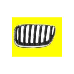 Grille Gauche de Calandre Bmw X5 Noire et Chromee 1952002