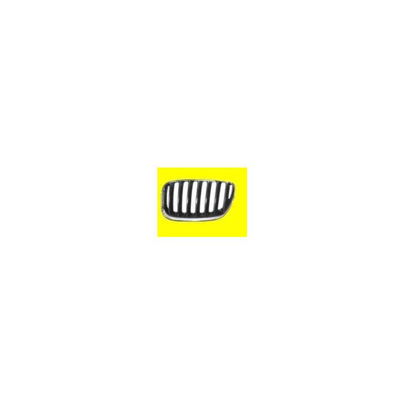 Grille Gauche de Calandre Bmw X5 Noire et Chromee 1952002