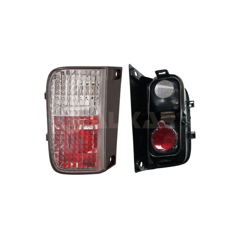 Feu arrière, feu anti-brouillard gauche (côté conducteur) pour NISSAN Primastar / OPEL Vivaro A / RENAULT Trafic II 19-0662-01-2