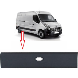 Baguette,bande de protection latérale droite pour NISSAN NV400/ OPEL Movano B/ RENAULT Master III M1379