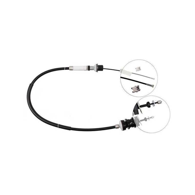 Câble d'embrayage pour CITROEN Evasion, Jumpy I/ FIAT Ulysse I, Scudo I/ LANCIA Zeta/ PEUGEOT 806, Expert I K24970