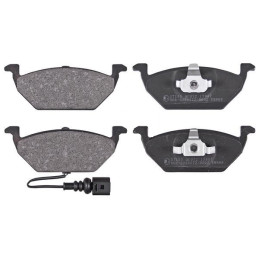 Jeu de 4 plaquettes de frein pour AUDI/ SEAT/ SKODA/ VOLKSWAGEN B110690