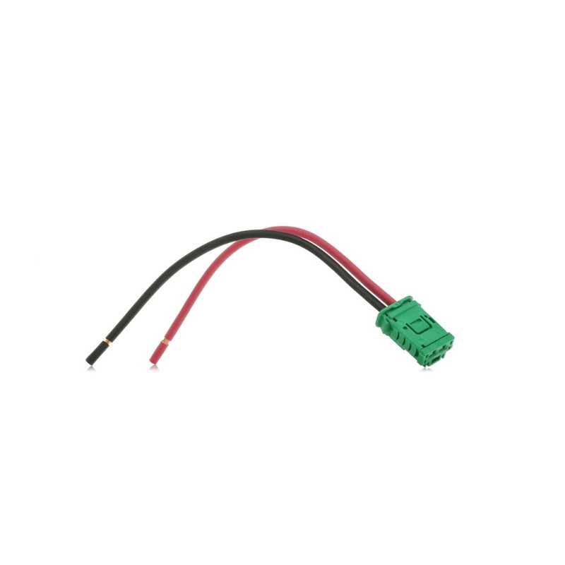 Prise de branchement connecteur de résistance, commande de chauffage ventilation/climatisation BF-917001-PLUG2