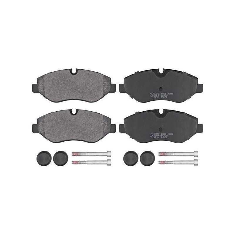 Jeu de 4 plaquettes de frein avant pour MERCEDES Classe 5, Marco Polo Camper,Sprinter,Vito/ VW Crafter 30-50 B110934