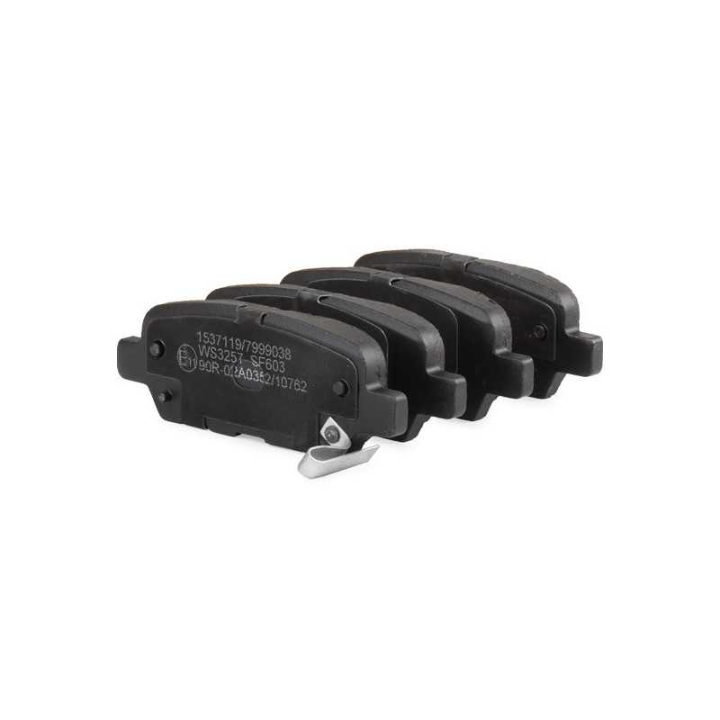 Jeu de plaquette de frein arrière pour INFINITI FX,G,M35/NISSAN Altima,Cube,Juke,Leaf,Maxima,Murano,Qashqai,Quest/RENAULT Koleos