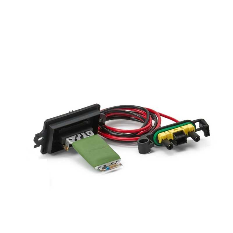 Résistance de pulseur d'air d'habitacle, de chauffage/ventilation pour RENAULT Twingo II