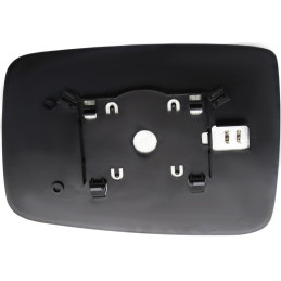 Verre, glace, miroir de rétroviseur extérieur droit pour DODGE RAM 1500/ RAM 1500,2500 de 2009 à 2024