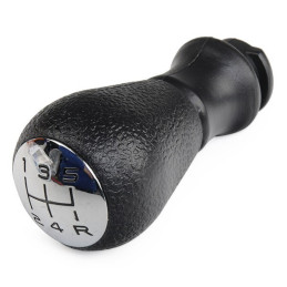 Pommeau de vitesse Citroen C2 C3 C4 C5 Peugeot 206 207 307 407 Noir et chrome
