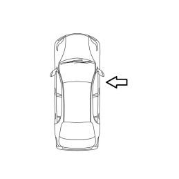 Mécanisme de leve vitre electrique Droit Citroen Xsara Picasso