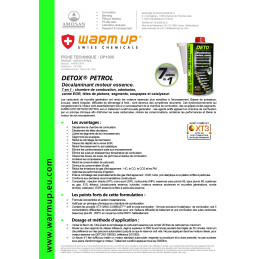 Décalaminant pour moteur essence