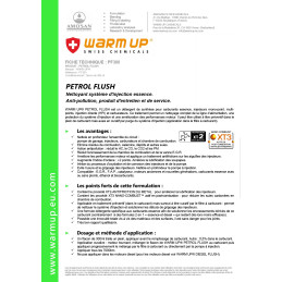 PETROL FLUSH Nettoyant système d'injection essence 300ml PF300