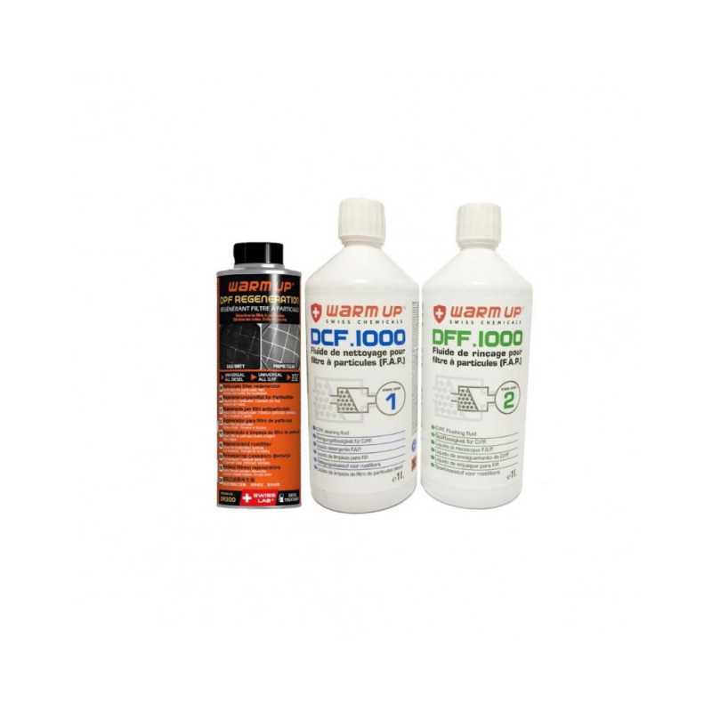 KIT DE RECHARGE : D.P.F. CLEANING KIT Fluides de nettoyage pour filtre à particules (F.A.P).