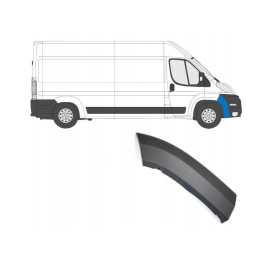 Bandeau, baguette de protection avant droite pour CITROEN Jumper I et II/ FIAT Ducato II et III/ PEUGEOT Boxer M1320