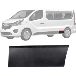 Bandeau, baguette de protection arrière gauche pour FIAT Talento/ NISSAN NV300/ OPEL Vivaro B/ RENAULT Trafic III