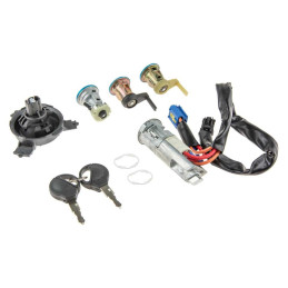 Kit neiman serrure et bouchon reservoir pour Peugeot 206 EZC-PE-015