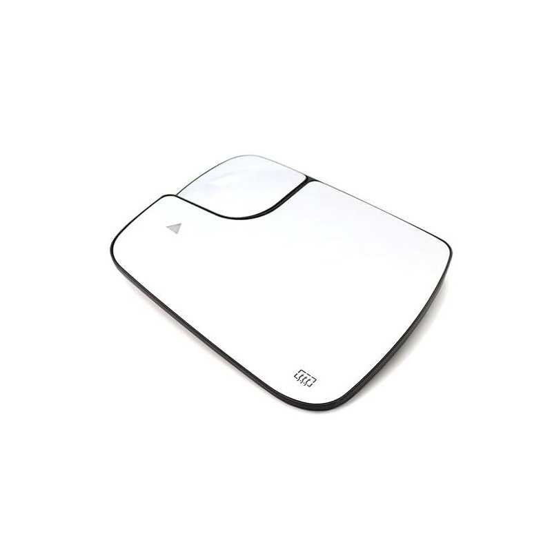 Verre,glace de rétroviseur extérieur gauche pour RAM 1500 DE 2015 à 2015 68402095AA